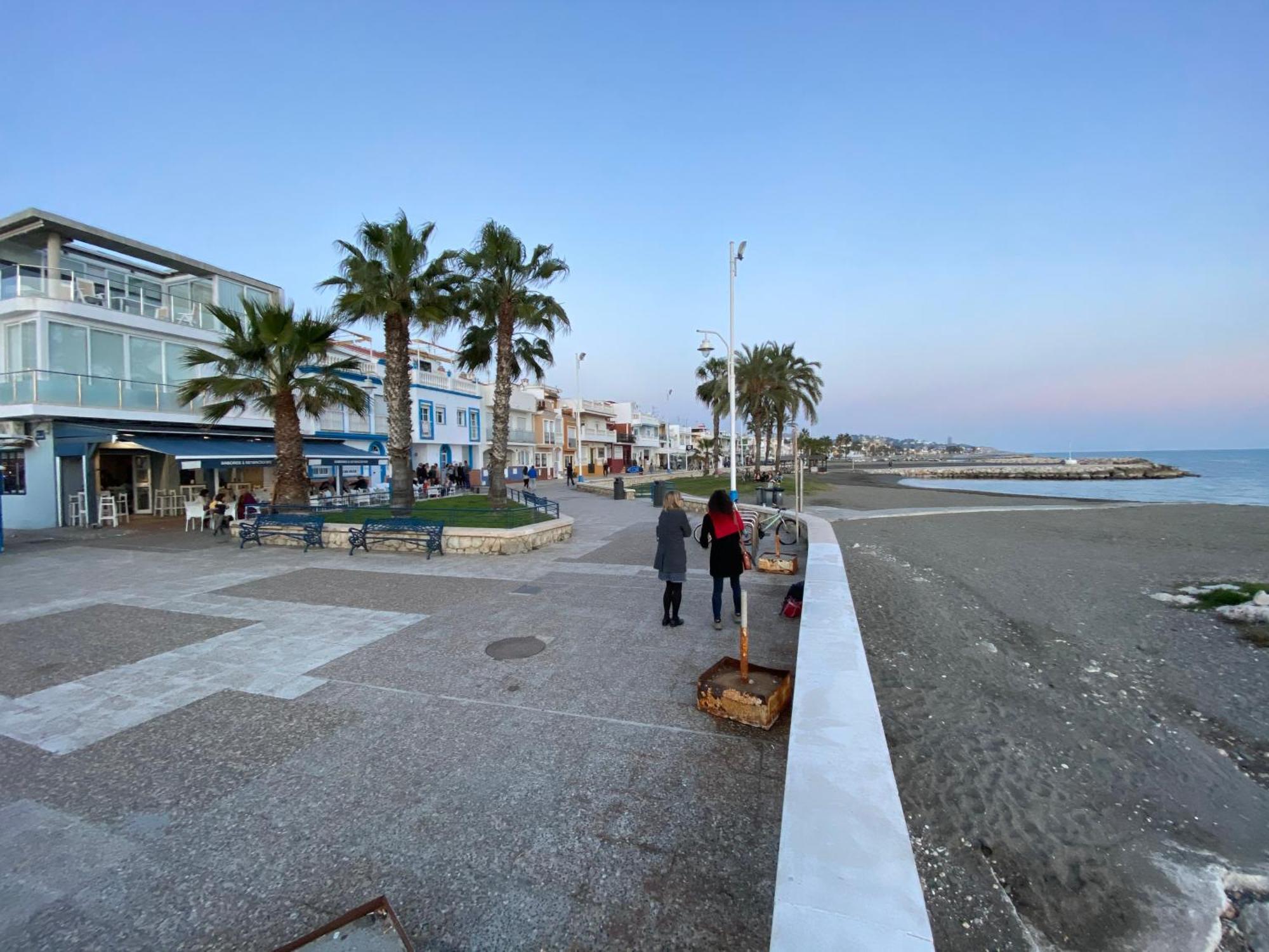 Beach Pedregalejo Málaga Eksteriør billede