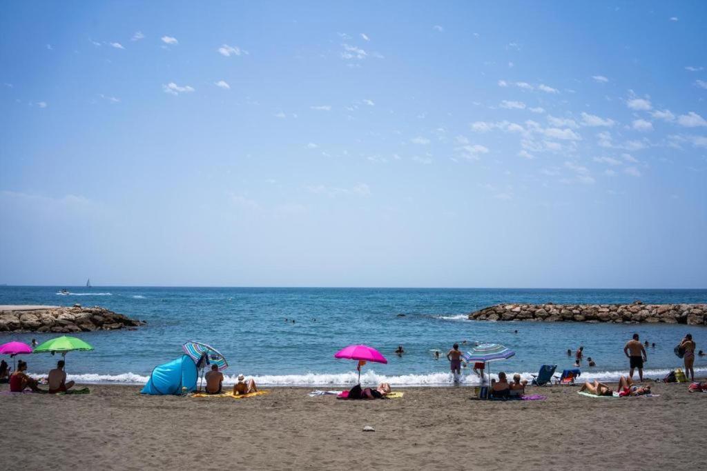 Beach Pedregalejo Málaga Eksteriør billede